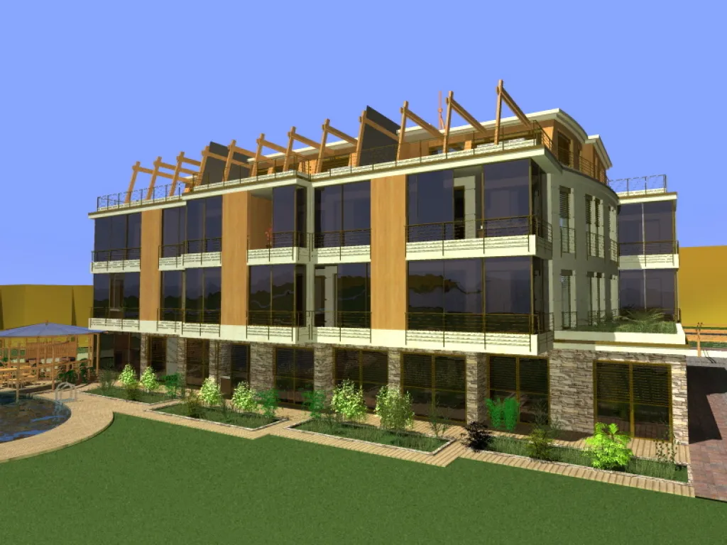 Villa port design back